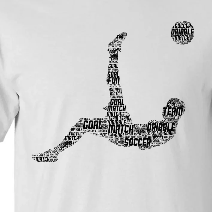 Soccer Player Tall T-Shirt