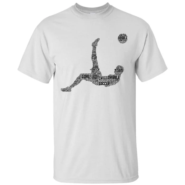 Soccer Player Tall T-Shirt