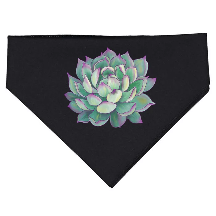 Succulent Plant USA-Made Doggie Bandana