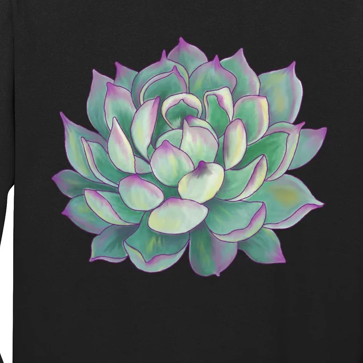 Succulent Plant Long Sleeve Shirt