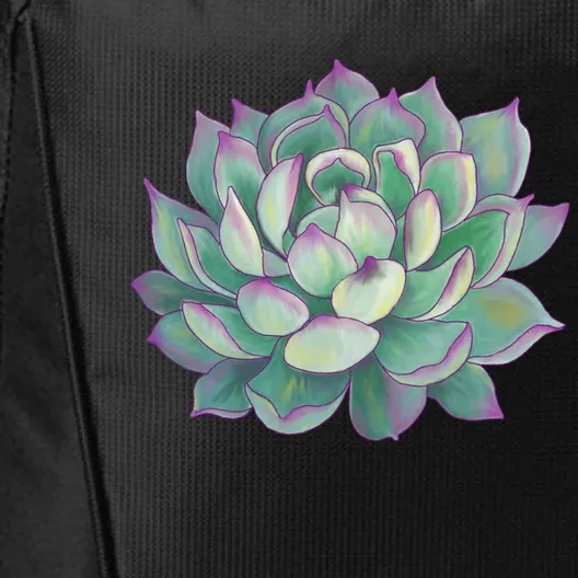 Succulent Plant City Backpack