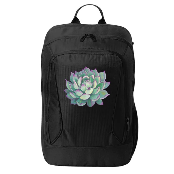 Succulent Plant City Backpack