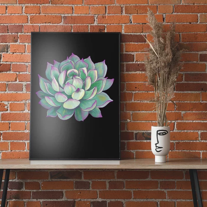 Succulent Plant Poster