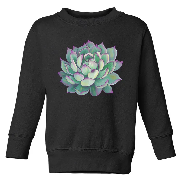 Succulent Plant Toddler Sweatshirt