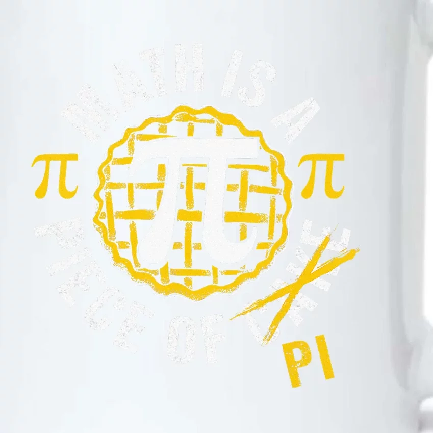 Simple Pi Symbol National funny Pi Day Black Color Changing Mug