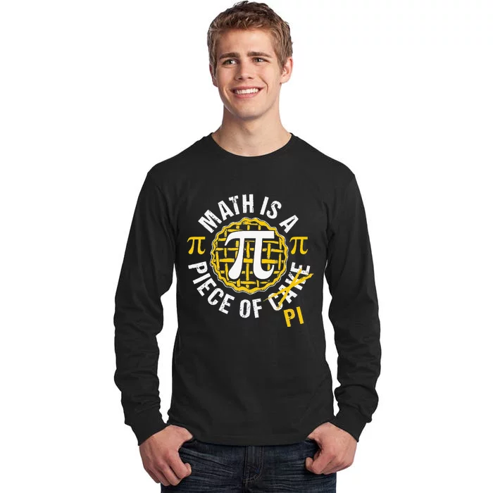 Simple Pi Symbol National funny Pi Day Tall Long Sleeve T-Shirt