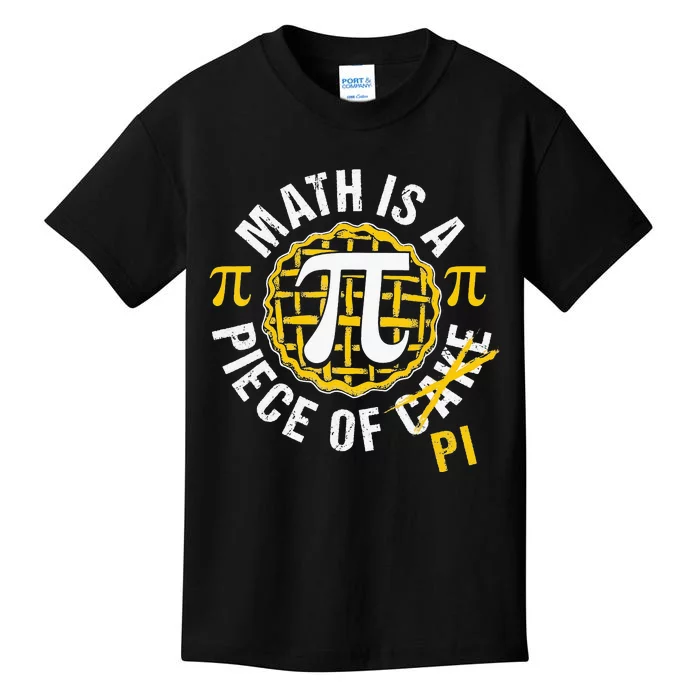 Simple Pi Symbol National funny Pi Day Kids T-Shirt