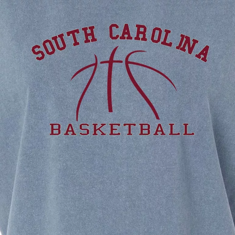 Sc Practice South Carolina Basketball Fan Apparel Hoops Gear Garment-Dyed Women's Muscle Tee