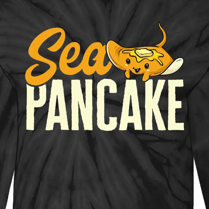 Sea Pancake Stingray Manta Ray Ocean Stingray Tie-Dye Long Sleeve Shirt