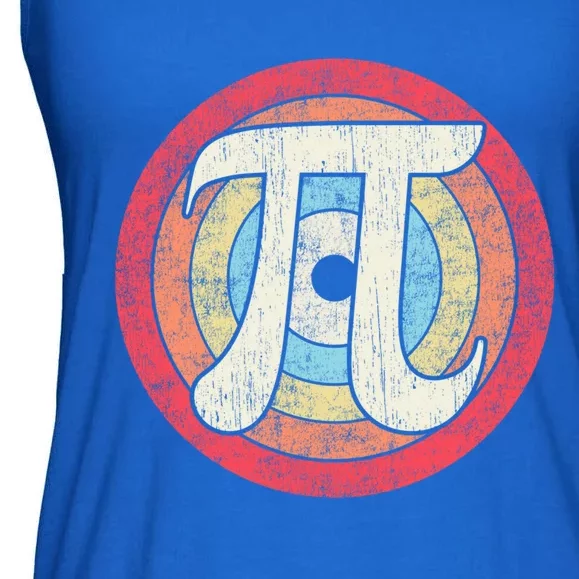 Simple Pi Symbol Clothing National Pi Day Math Teachers Cool Gift Ladies Essential Flowy Tank