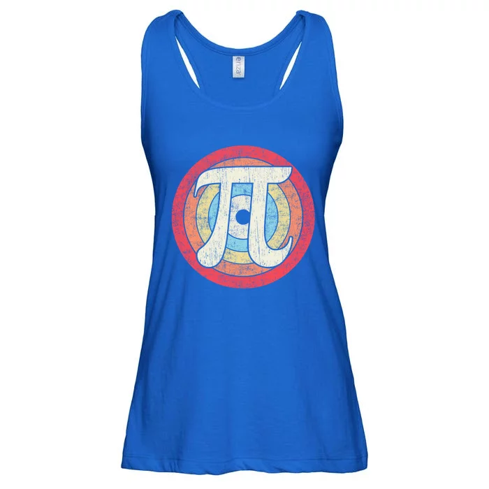 Simple Pi Symbol Clothing National Pi Day Math Teachers Cool Gift Ladies Essential Flowy Tank