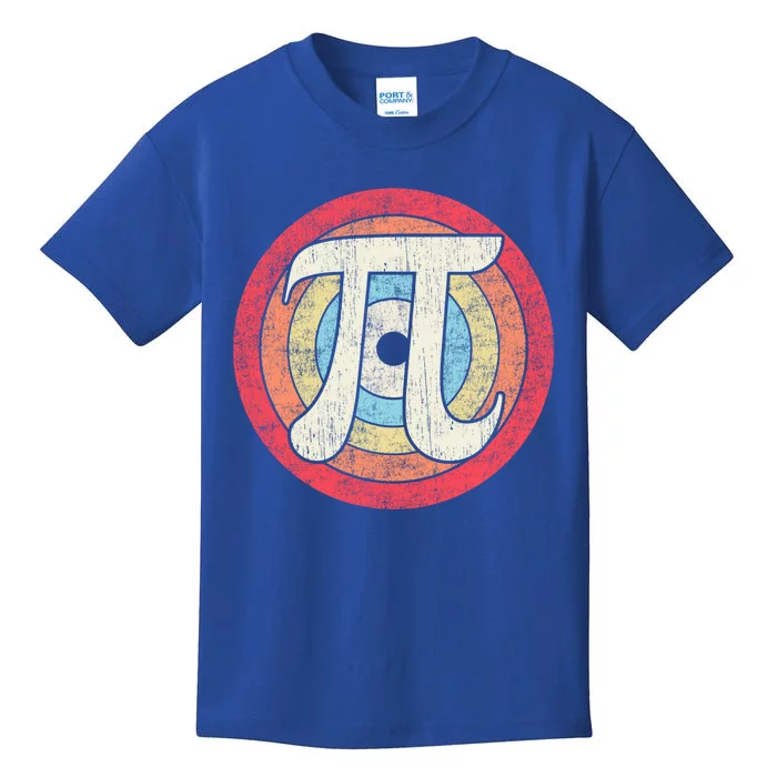 Simple Pi Symbol Clothing National Pi Day Math Teachers Cool Gift Kids T-Shirt