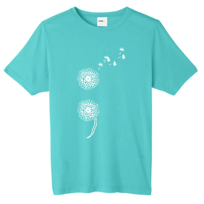 Semicolon Project Suicide Prevention Blowball Dandelion Gift ChromaSoft Performance T-Shirt