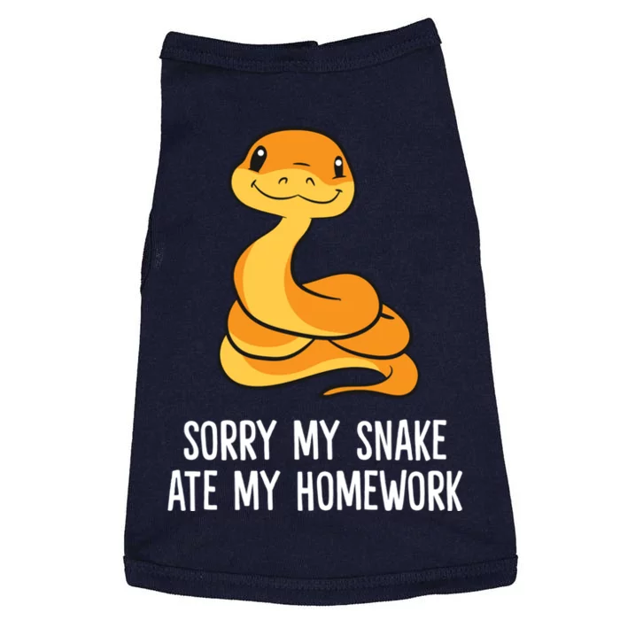 Snake Pet School Sorry, My Snake Ate Homework Doggie Tank