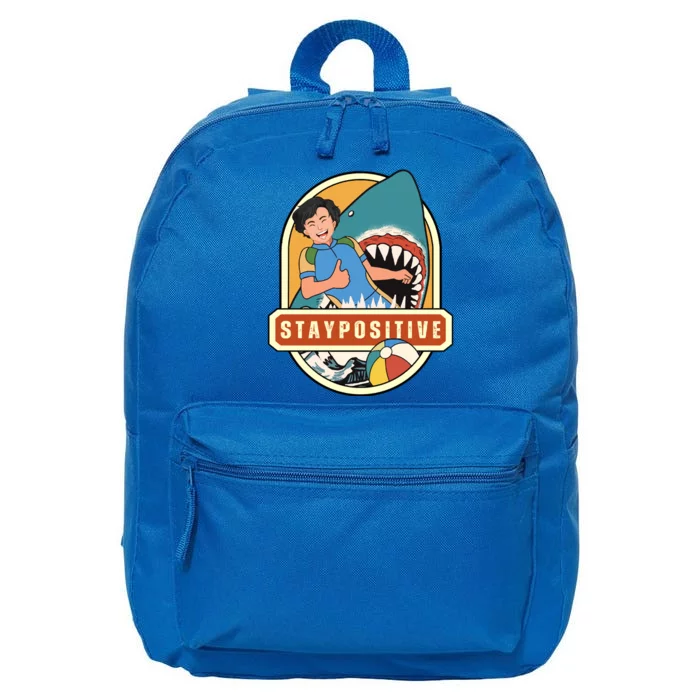 Stay Positive 16 in Basic Backpack