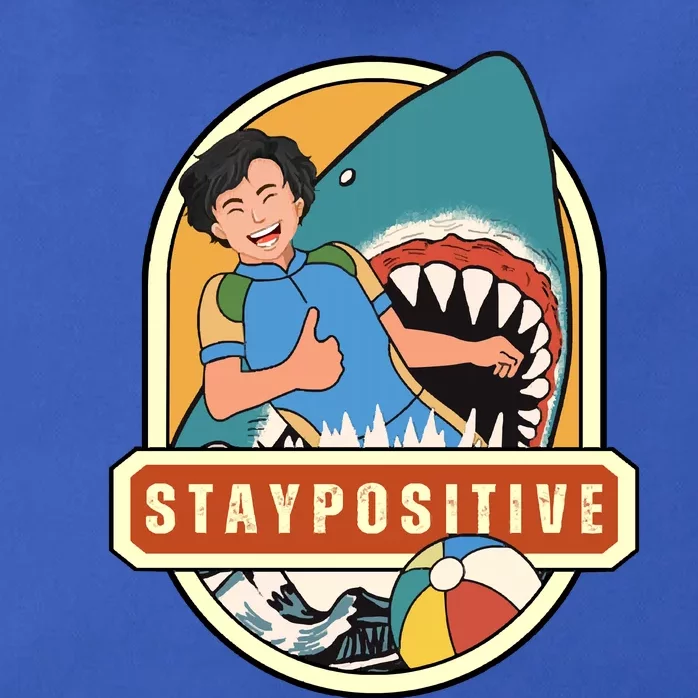 Stay Positive Zip Tote Bag