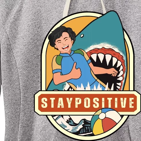 Stay Positive Women's Fleece Hoodie