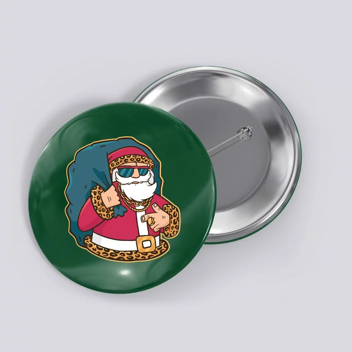 Santa Pimp Button