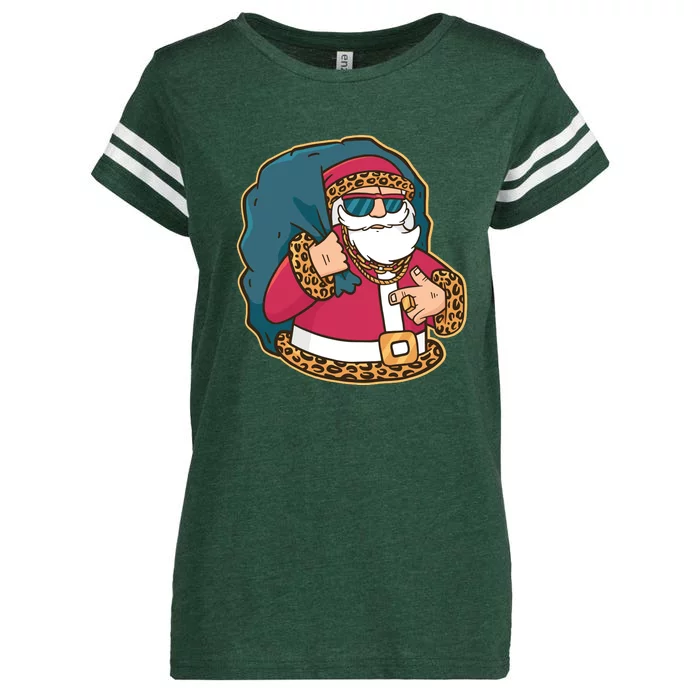 Santa Pimp Enza Ladies Jersey Football T-Shirt