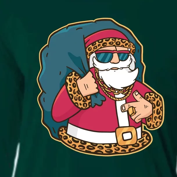 Santa Pimp Cooling Performance Long Sleeve Crew