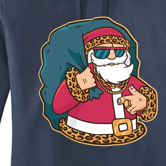 Santa Pimp Women's Pullover Hoodie