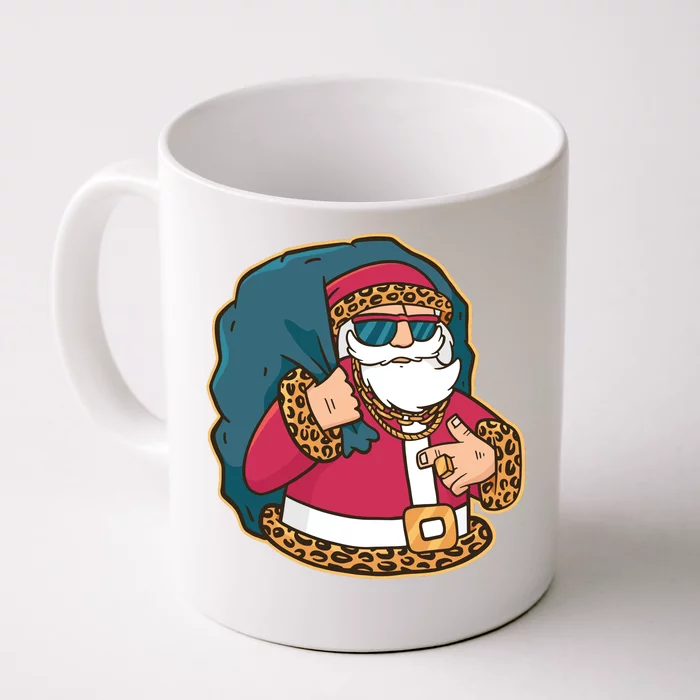 Santa Pimp Front & Back Coffee Mug