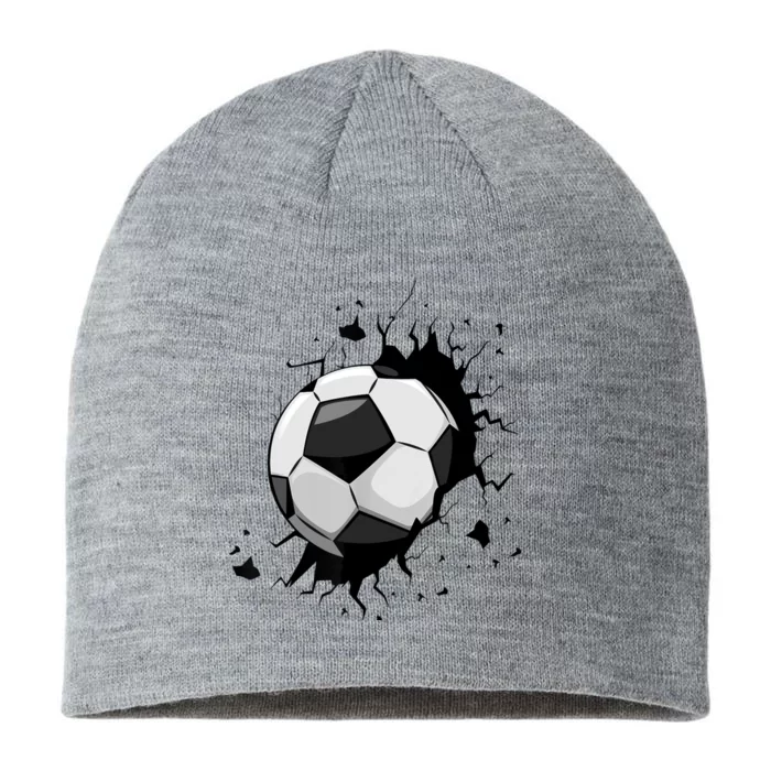 Soccer Players Soccer Team Graphic Sports Soccer 8 1/2in Sustainable Knit Beanie