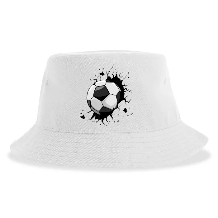 Soccer Players Soccer Team Graphic Sports Soccer Sustainable Bucket Hat