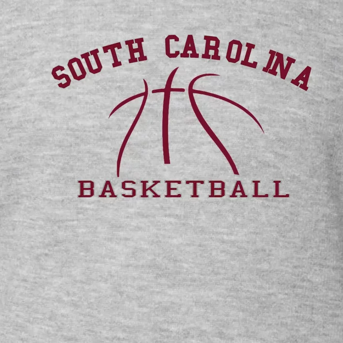 Sc Practice South Carolina Basketball Fan Hoops Gear Toddler Sweatshirt