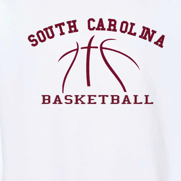 Sc Practice South Carolina Basketball Fan Hoops Gear Garment-Dyed Sweatshirt