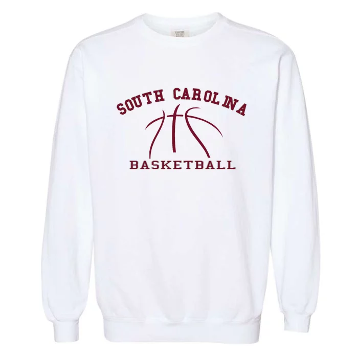 Sc Practice South Carolina Basketball Fan Hoops Gear Garment-Dyed Sweatshirt