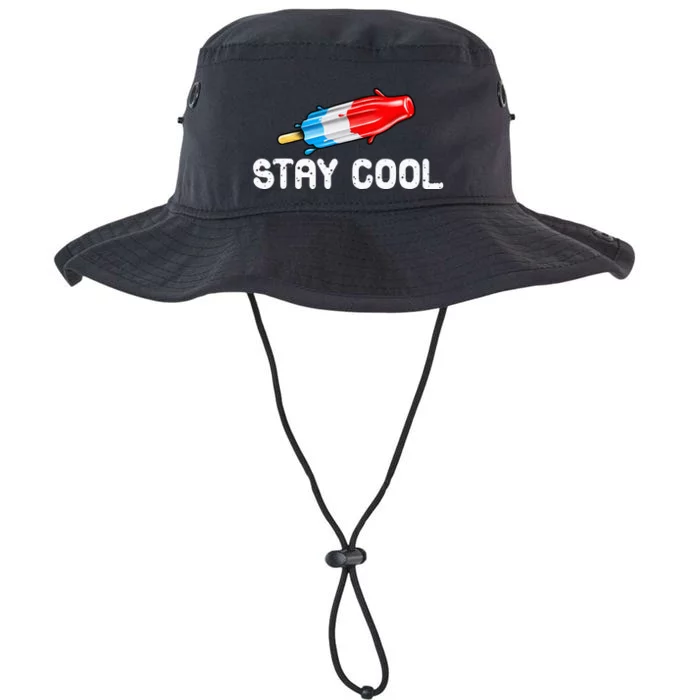 Summer Popsicle Stay Cool Funny Bomb Retro 80s Pop Gift Legacy Cool Fit Booney Bucket Hat