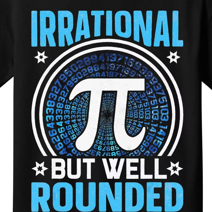 Simple Pi Symbol Shirt National Pi Day Kids T-Shirt