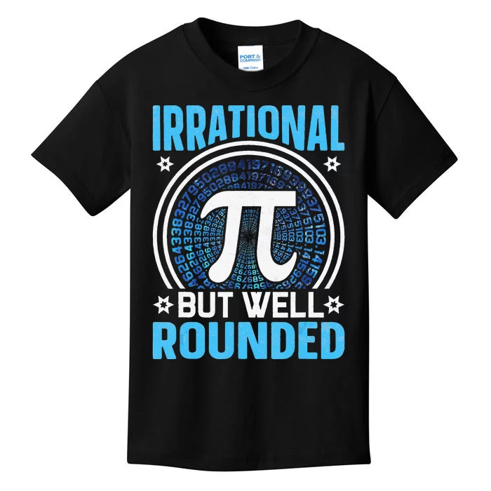 Simple Pi Symbol Shirt National Pi Day Kids T-Shirt