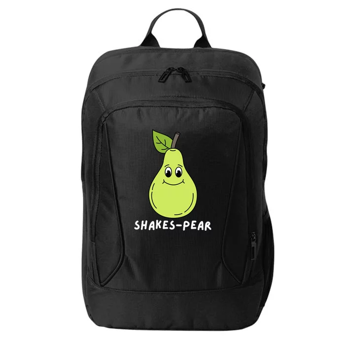 Shakes Pear Shakespeare Funny City Backpack