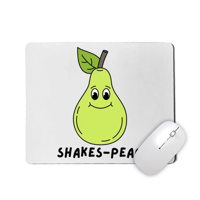 Shakes Pear Shakespeare Funny Mousepad