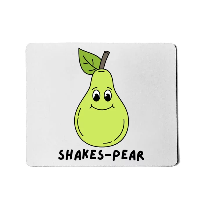 Shakes Pear Shakespeare Funny Mousepad