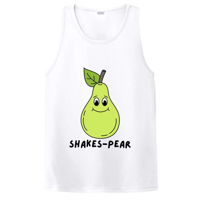 Shakes Pear Shakespeare Funny Performance Tank