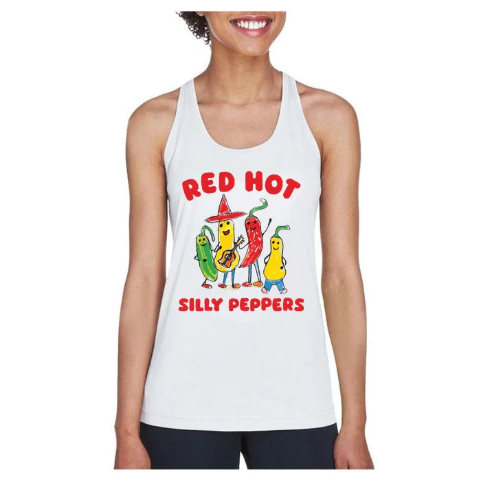 Silly Peppers Women's Racerback Tank