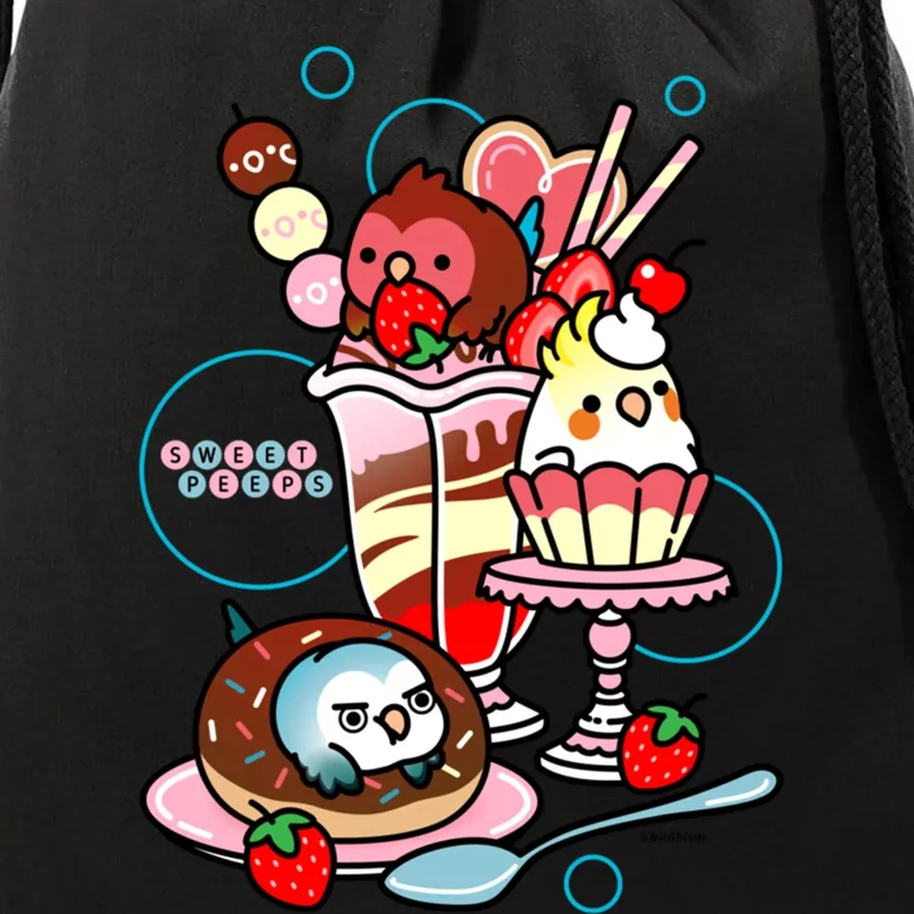 Sweet Peeps Drawstring Bag