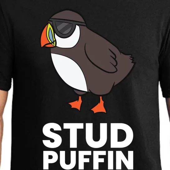 Stud Puffin Seabird Stuf Muffin Iceland Puffin Bird Meaningful Gift Pajama Set