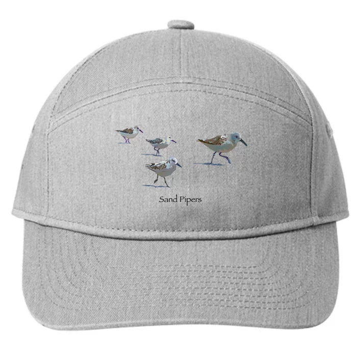 Sand Pipers 7-Panel Snapback Hat