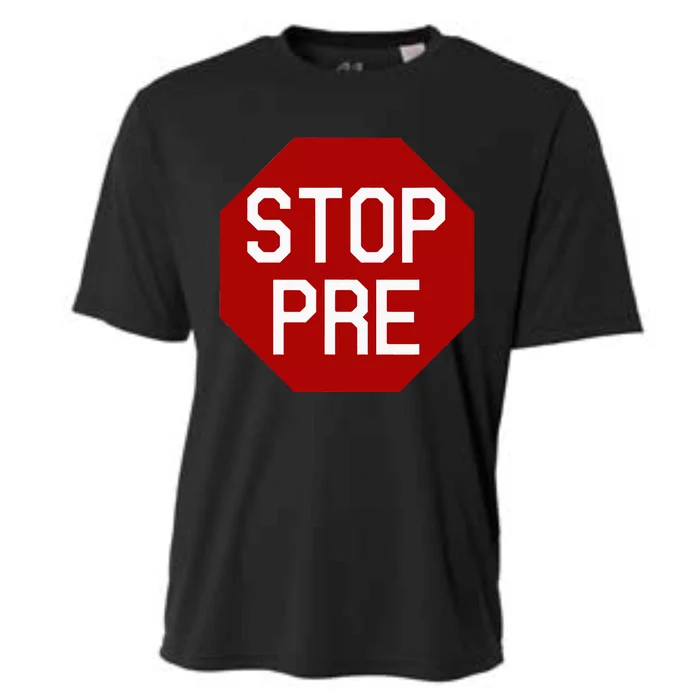 Stop Pre Cooling Performance Crew T-Shirt