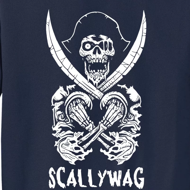 Scallywag Pirate Tall Sweatshirt