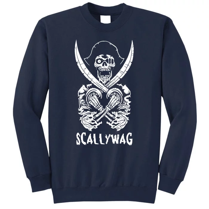 Scallywag Pirate Tall Sweatshirt