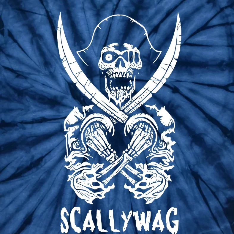 Scallywag Pirate Tie-Dye T-Shirt