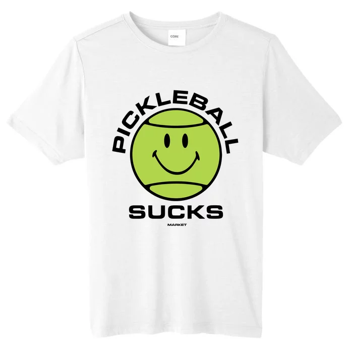 Smiley Pickleball Sucks Limited ChromaSoft Performance T-Shirt