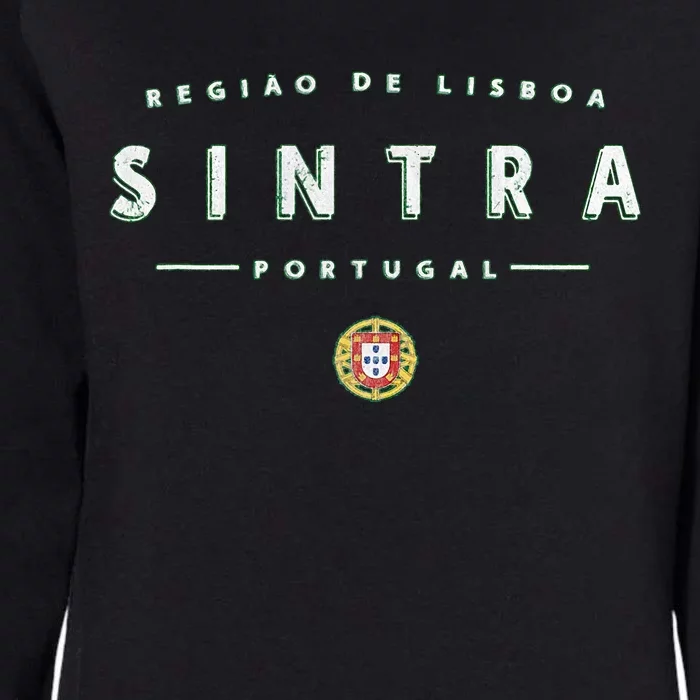 Sintra Portugal Sintra Lisbon Womens California Wash Sweatshirt