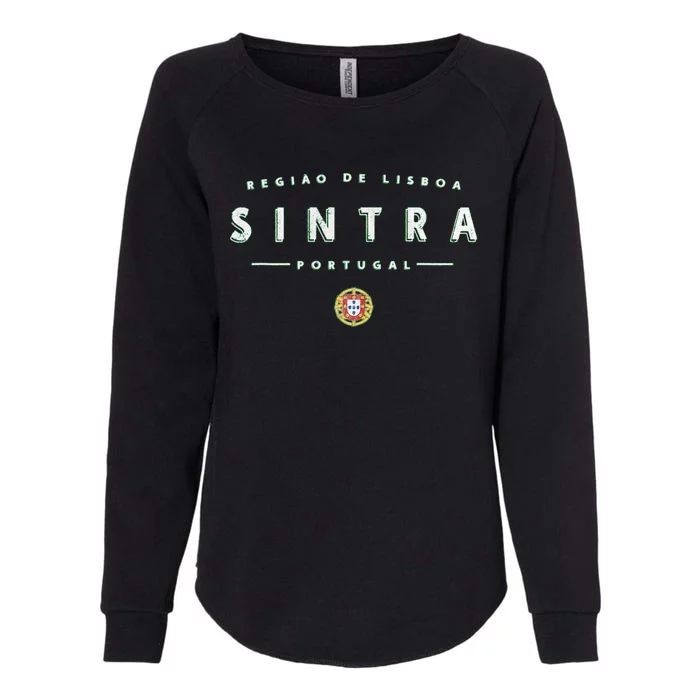 Sintra Portugal Sintra Lisbon Womens California Wash Sweatshirt