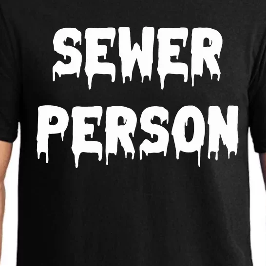 Sewer Person Pajama Set